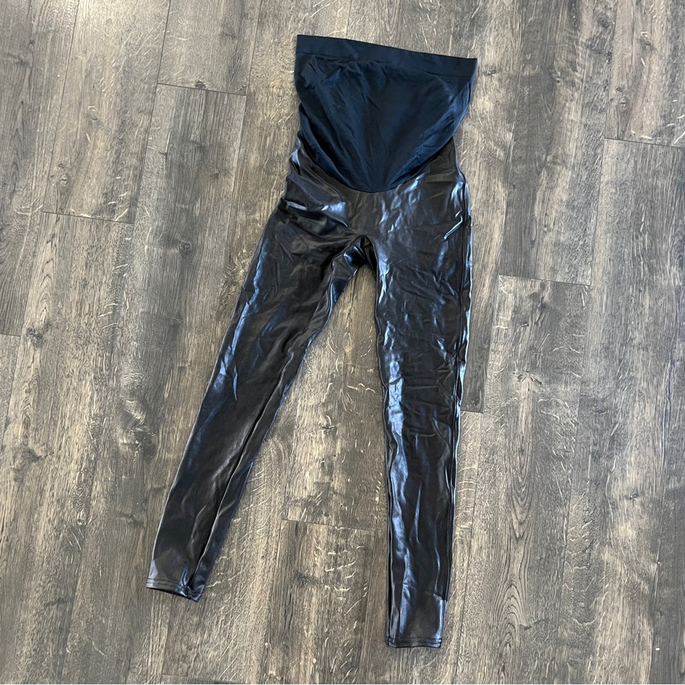 MATERNITY Spanx Faux Leather Leggings